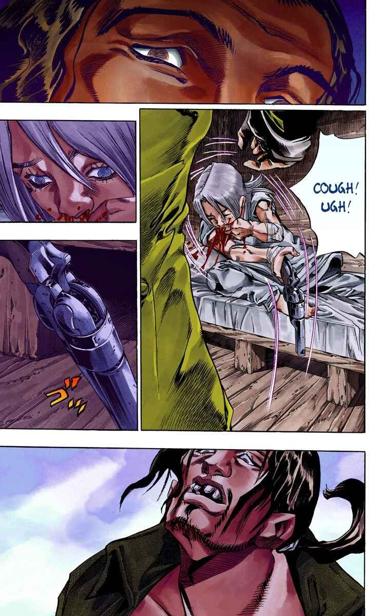JoJo no Kimyou na Bouken: Part 7 - Steel Ball Run Color-ban Chapter 35 - Page 11