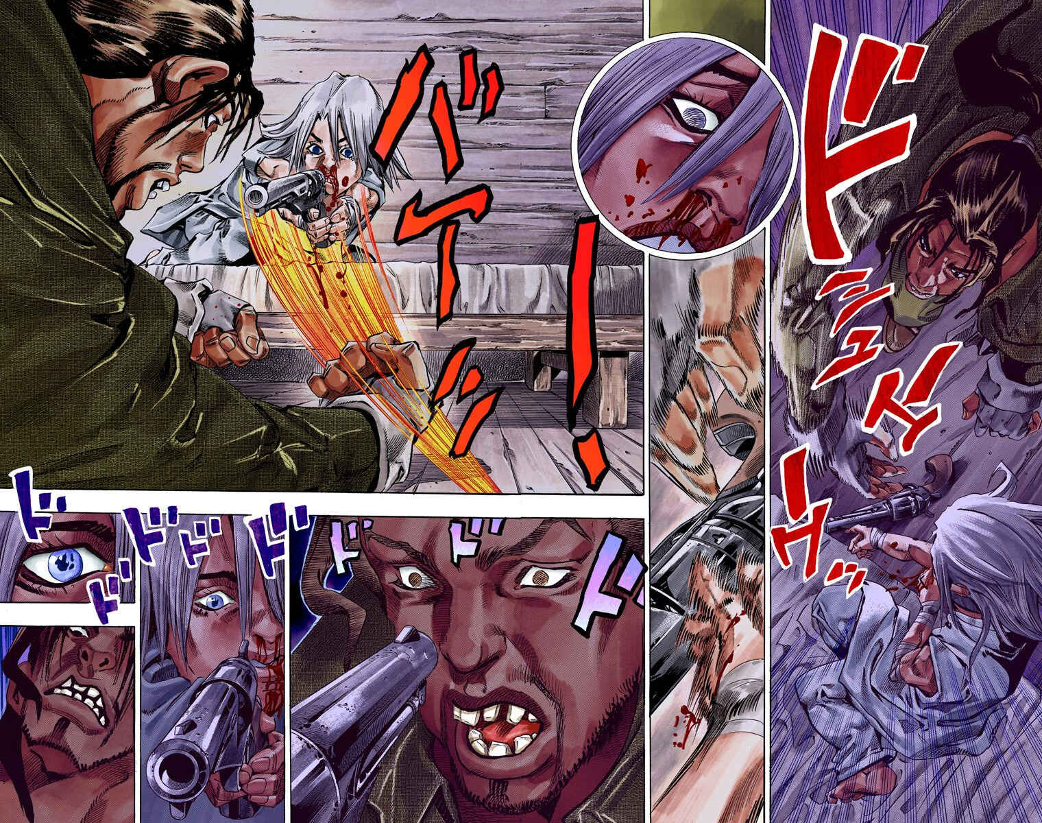 JoJo no Kimyou na Bouken: Part 7 - Steel Ball Run Color-ban Chapter 35 - Page 12
