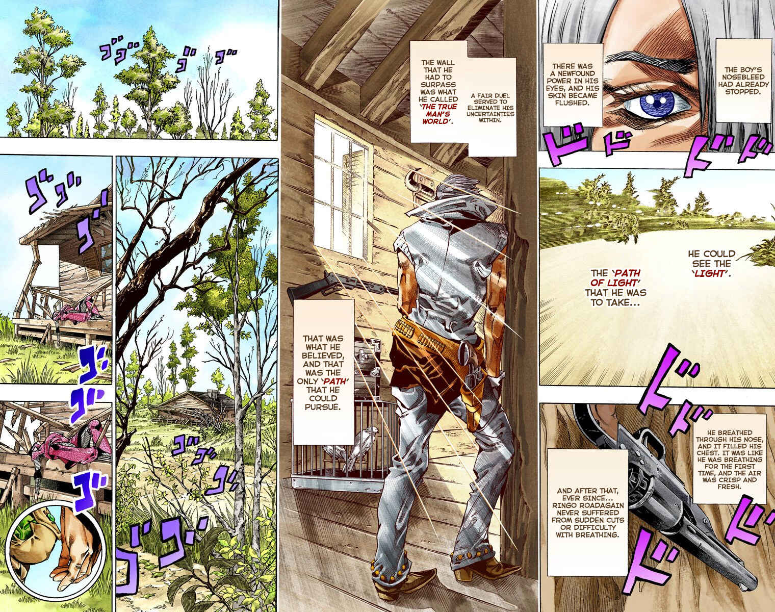 JoJo no Kimyou na Bouken: Part 7 - Steel Ball Run Color-ban Chapter 35 - Page 14
