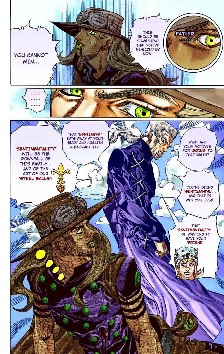 JoJo no Kimyou na Bouken: Part 7 - Steel Ball Run Color-ban Chapter 35 - Page 16