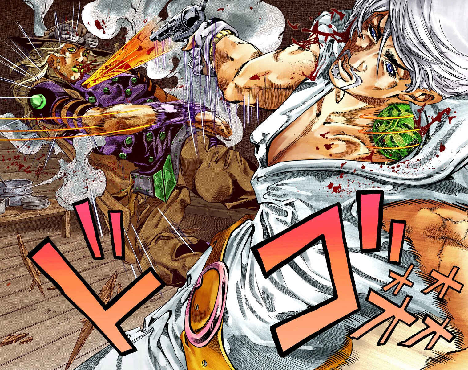JoJo no Kimyou na Bouken: Part 7 - Steel Ball Run Color-ban Chapter 35 - Page 30