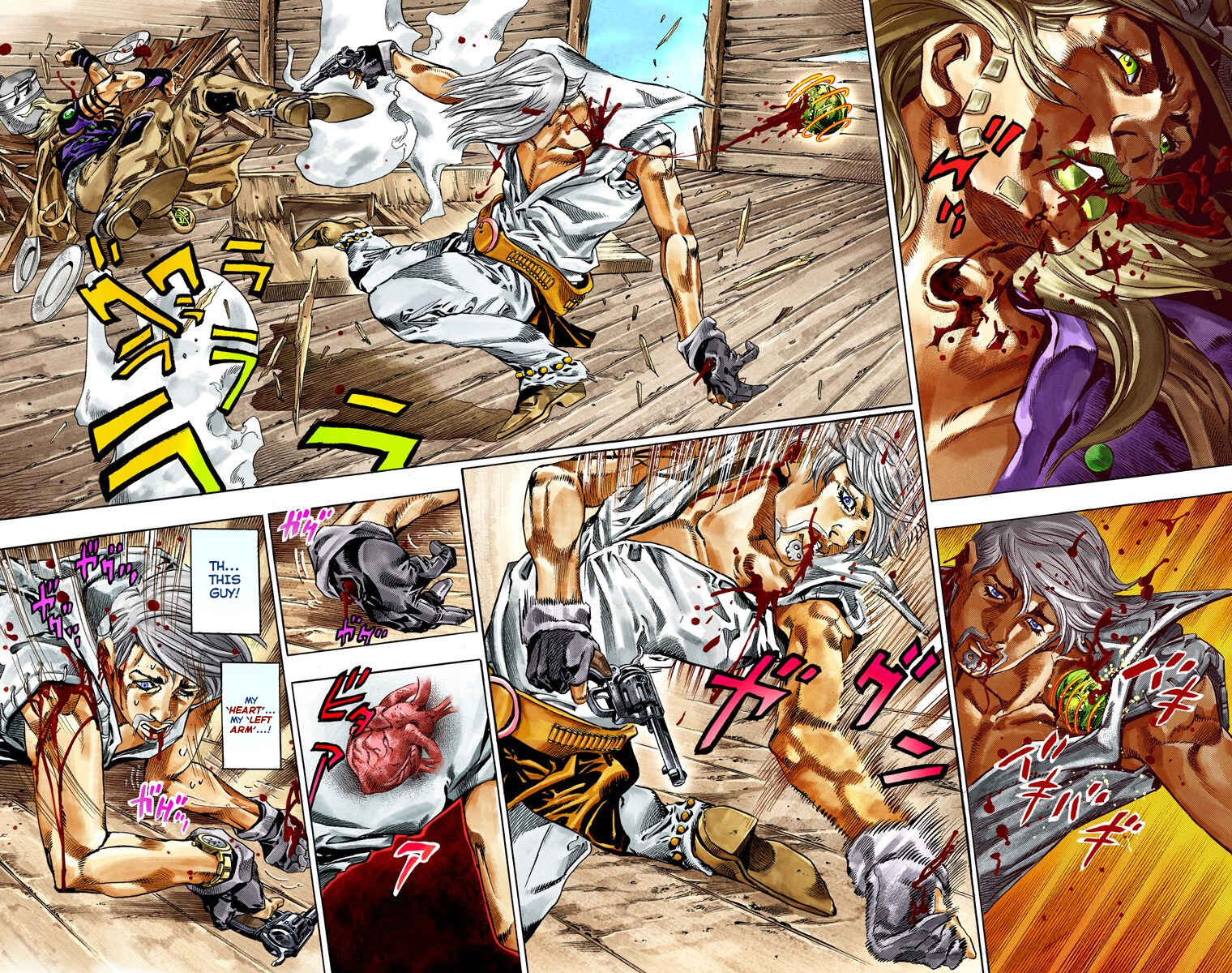 JoJo no Kimyou na Bouken: Part 7 - Steel Ball Run Color-ban Chapter 35 - Page 31