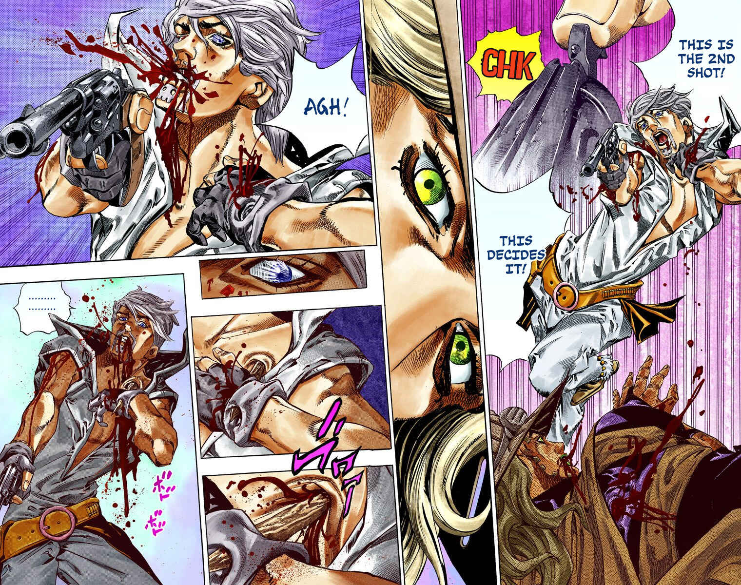 JoJo no Kimyou na Bouken: Part 7 - Steel Ball Run Color-ban Chapter 35 - Page 38