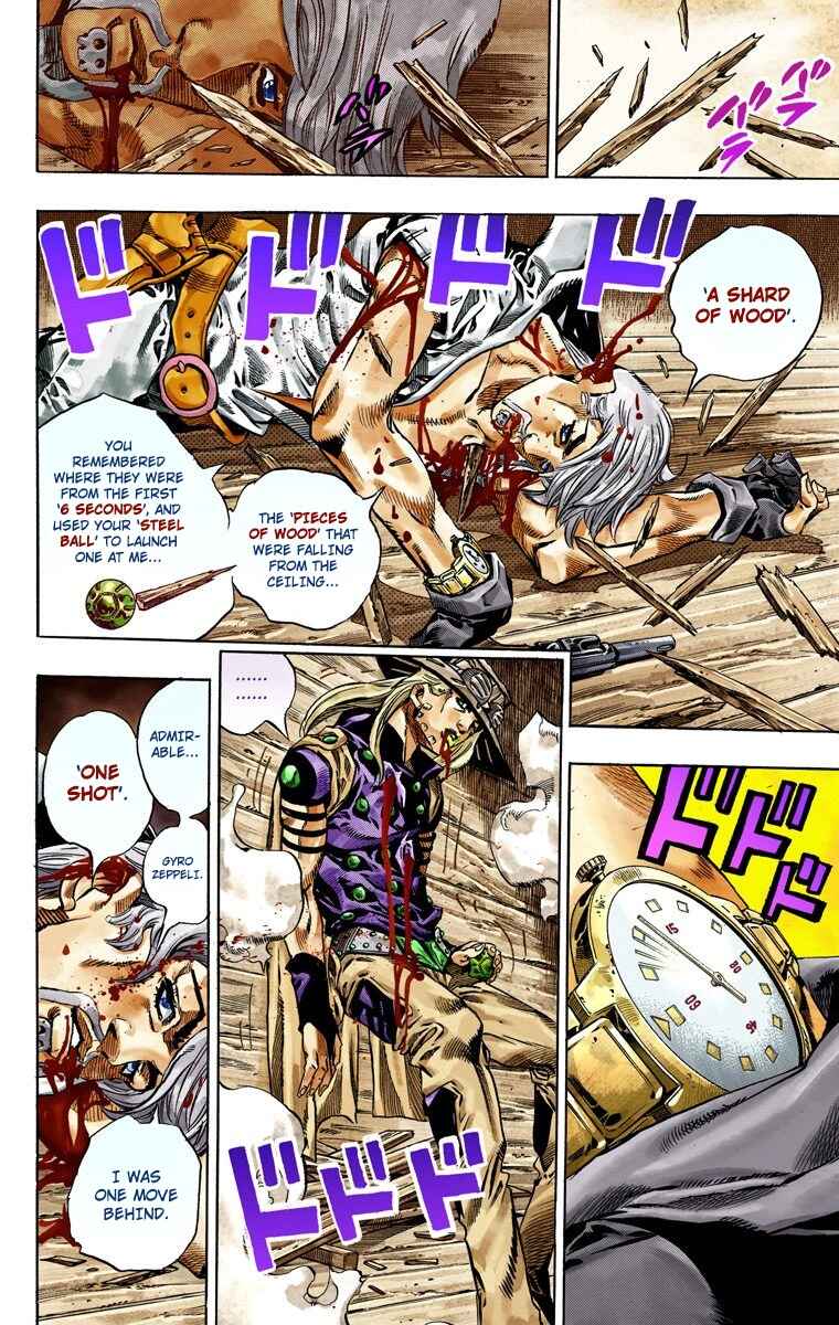 JoJo no Kimyou na Bouken: Part 7 - Steel Ball Run Color-ban Chapter 35 - Page 41