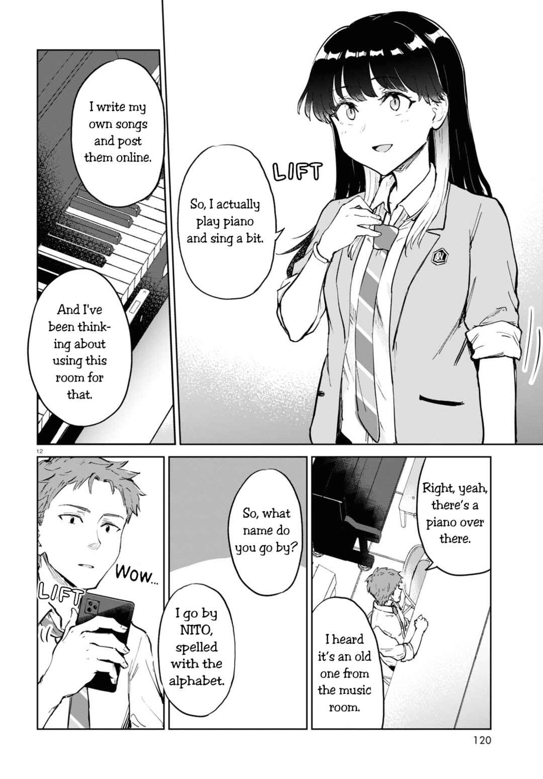 Ashita, Hadashi de Koi. Chapter 5 - Page 12