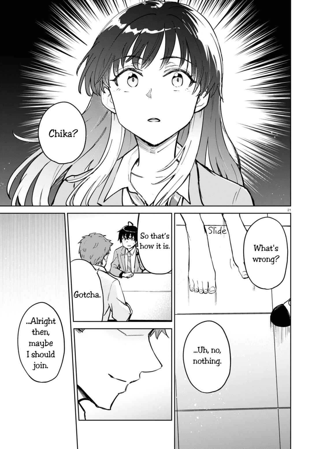 Ashita, Hadashi de Koi. Chapter 5 - Page 21