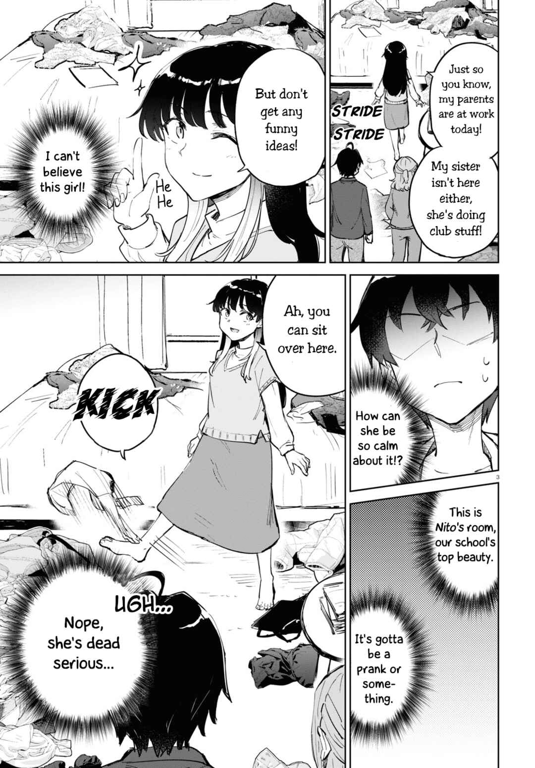Ashita, Hadashi de Koi. Chapter 5 - Page 3
