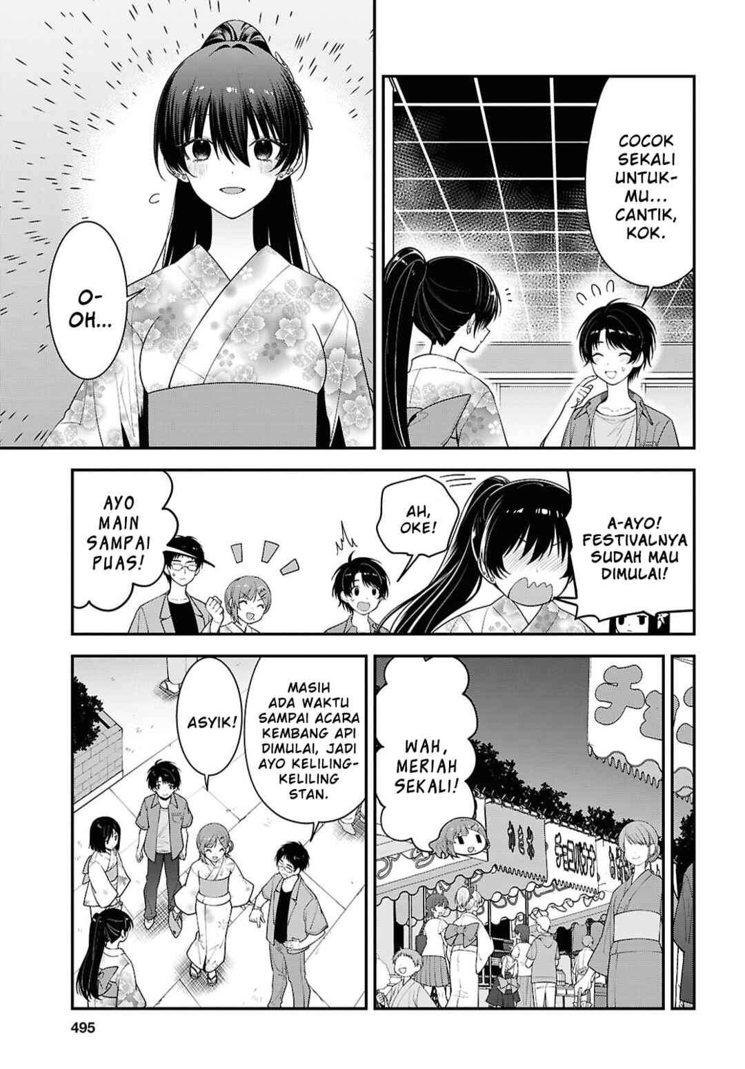 Tonari no Seki no Yankee Shimizu-san ga Kami wo Kuroku Sometekita Chapter 16 - Page 13