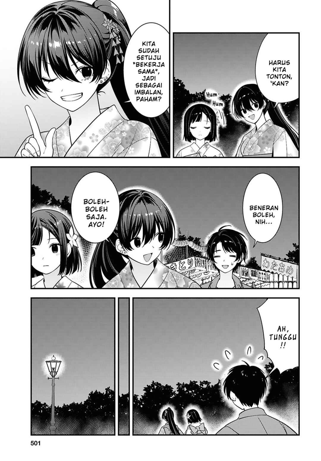 Tonari no Seki no Yankee Shimizu-san ga Kami wo Kuroku Sometekita Chapter 16 - Page 19