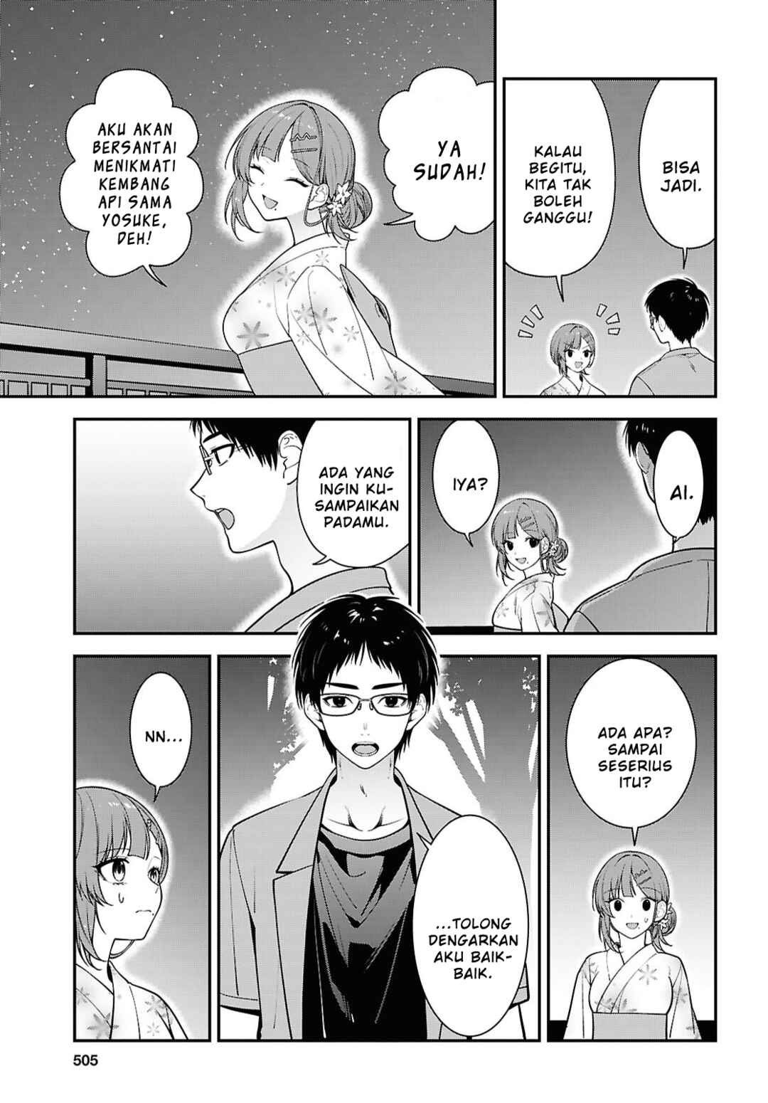 Tonari no Seki no Yankee Shimizu-san ga Kami wo Kuroku Sometekita Chapter 16 - Page 23