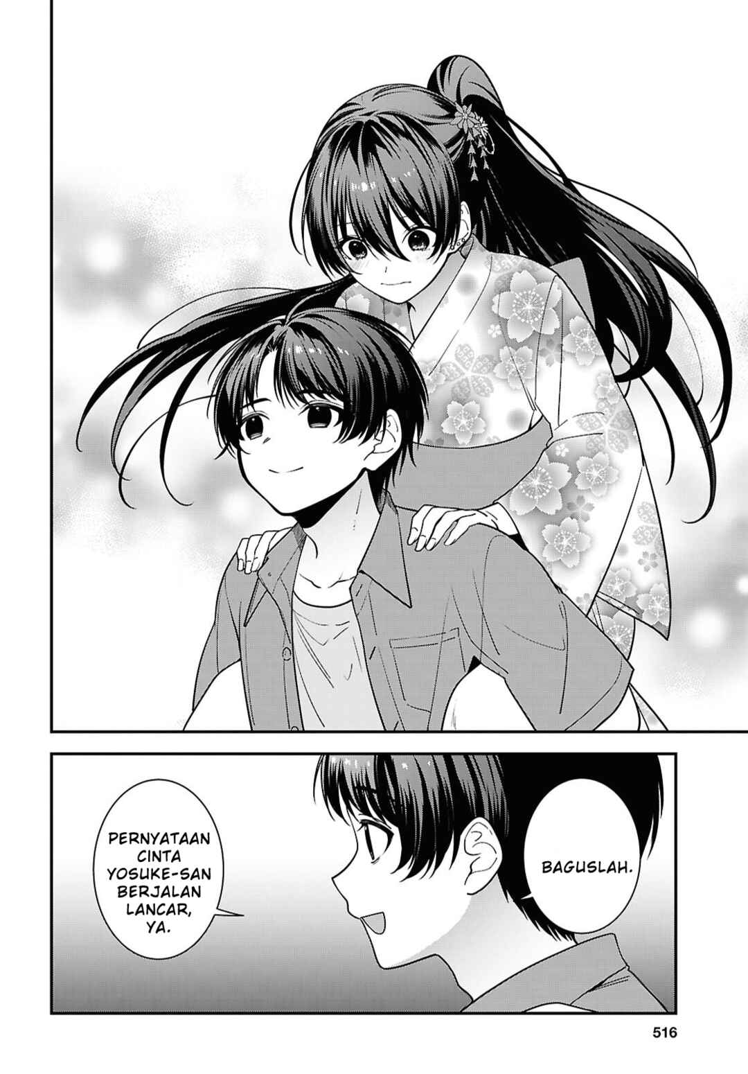 Tonari no Seki no Yankee Shimizu-san ga Kami wo Kuroku Sometekita Chapter 16 - Page 34