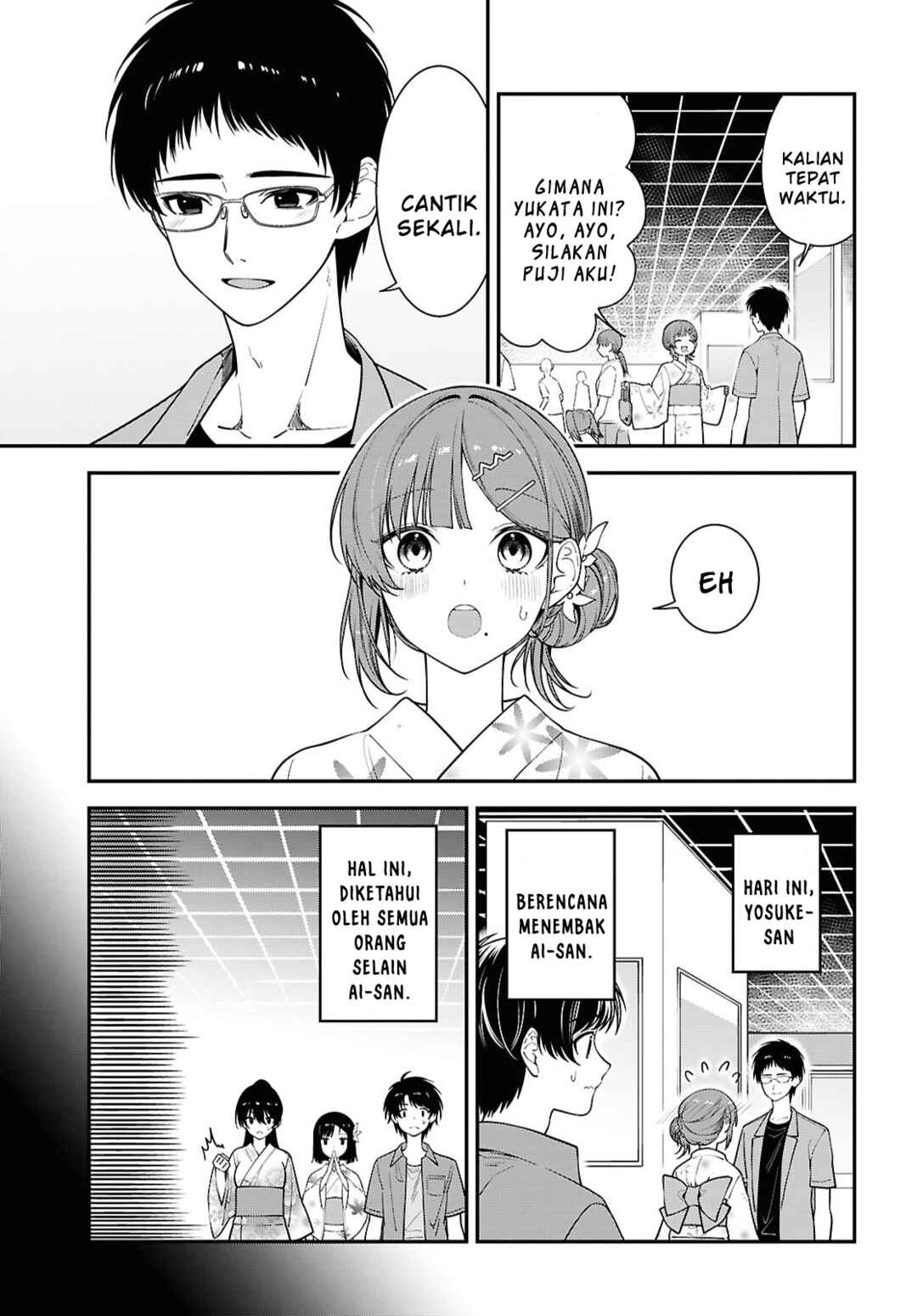 Tonari no Seki no Yankee Shimizu-san ga Kami wo Kuroku Sometekita Chapter 16 - Page 7
