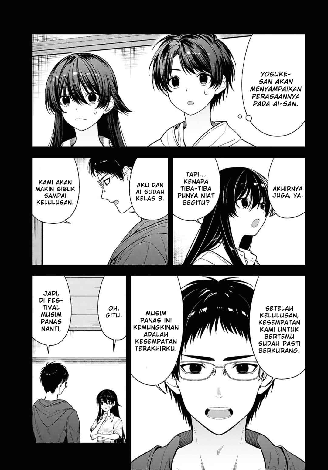 Tonari no Seki no Yankee Shimizu-san ga Kami wo Kuroku Sometekita Chapter 16 - Page 9