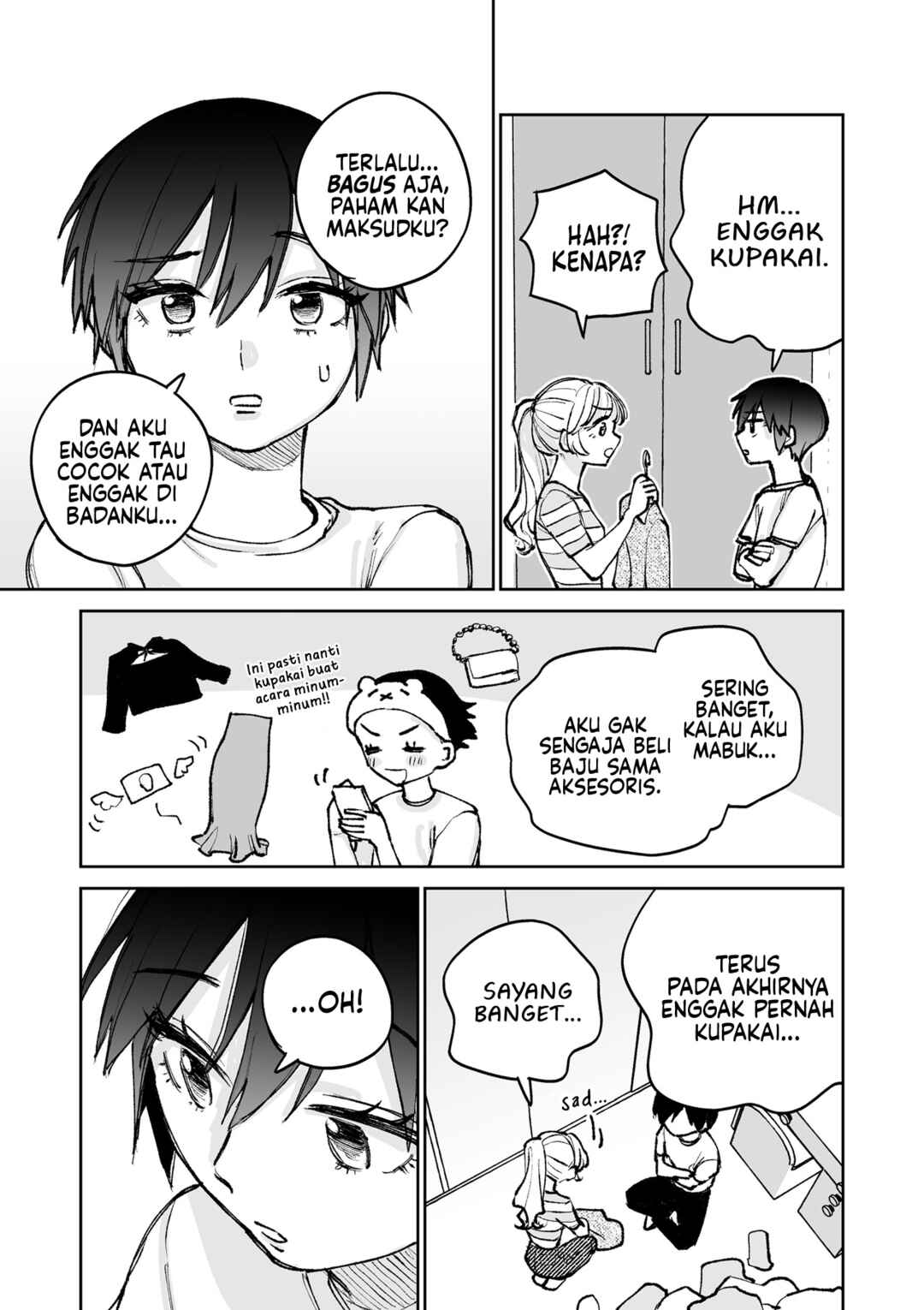 Genkai OL to Joshi Daisei ga 〇〇 Suru Hanashi Chapter 2 - Page 10