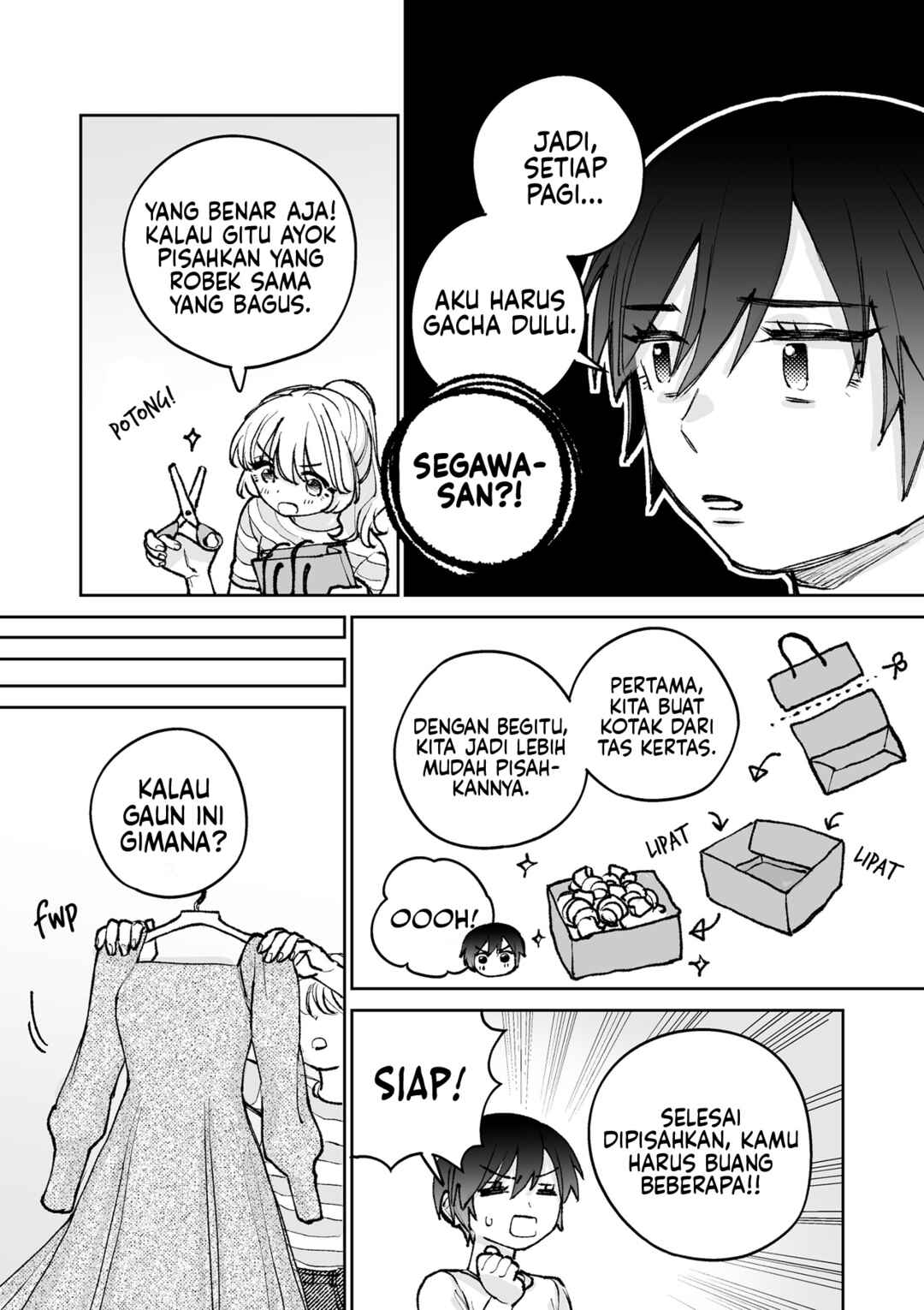 Genkai OL to Joshi Daisei ga 〇〇 Suru Hanashi Chapter 2 - Page 9