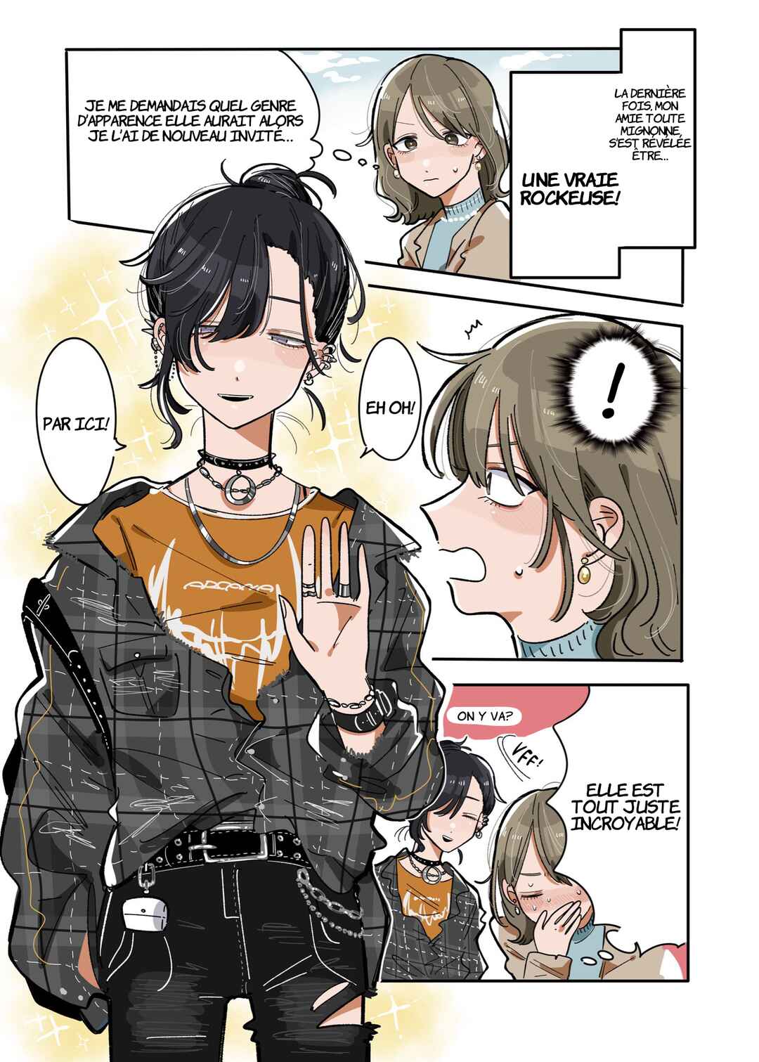 My New Friend Wasn't What I Expected Chapter 2 - Page 1