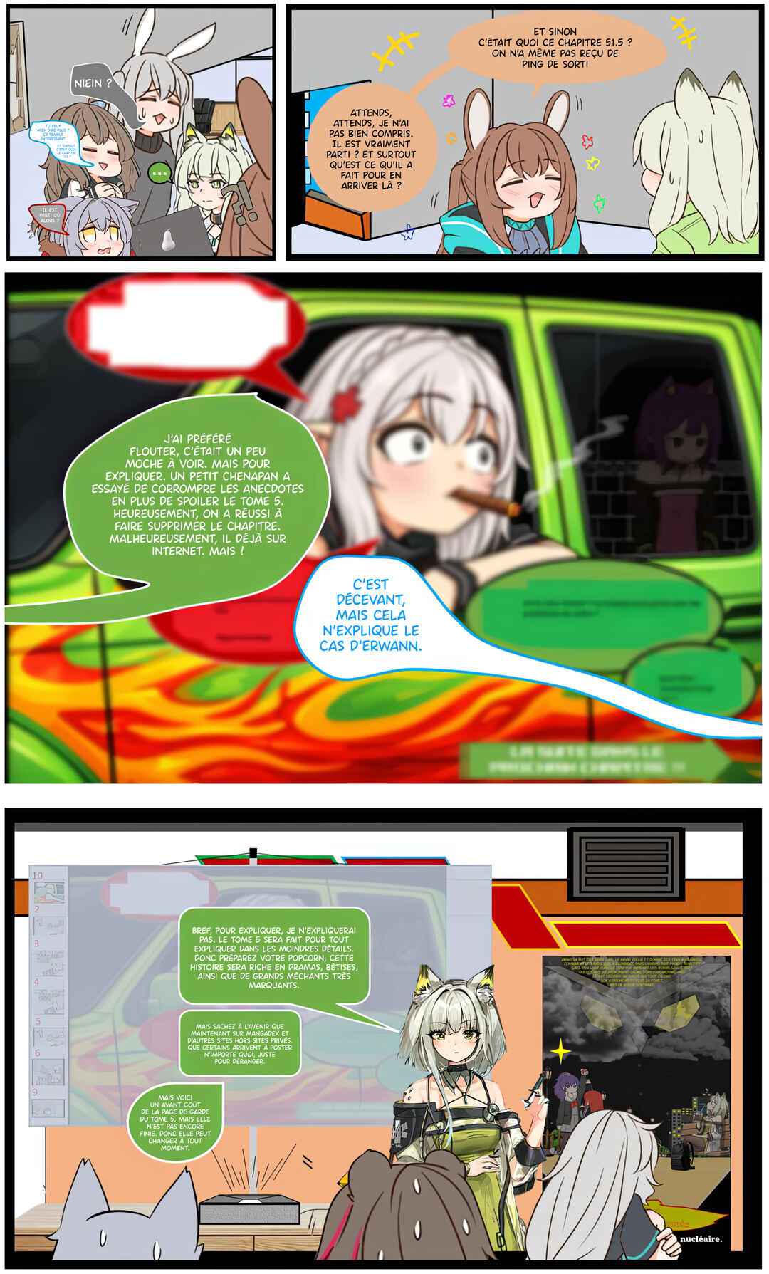 Les anecdotes de la SD Chapter 51.55 - Page 9