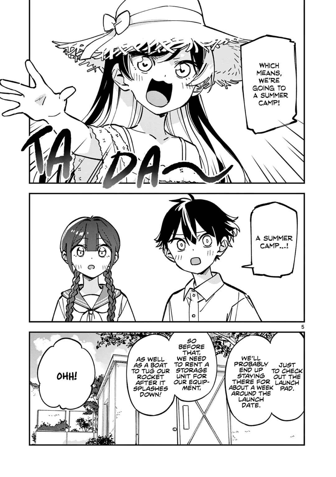 Houkago, Bokura wa Uchuu ni Madou Chapter 37 - Page 5