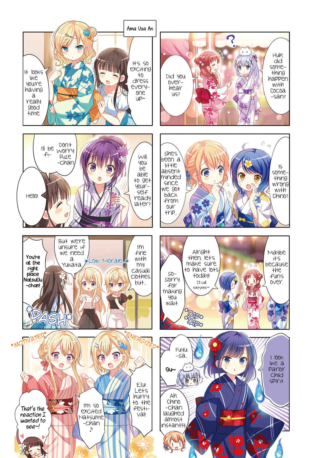 Gochuumon wa Usagi desu ka? Chapter 146 - Page 2