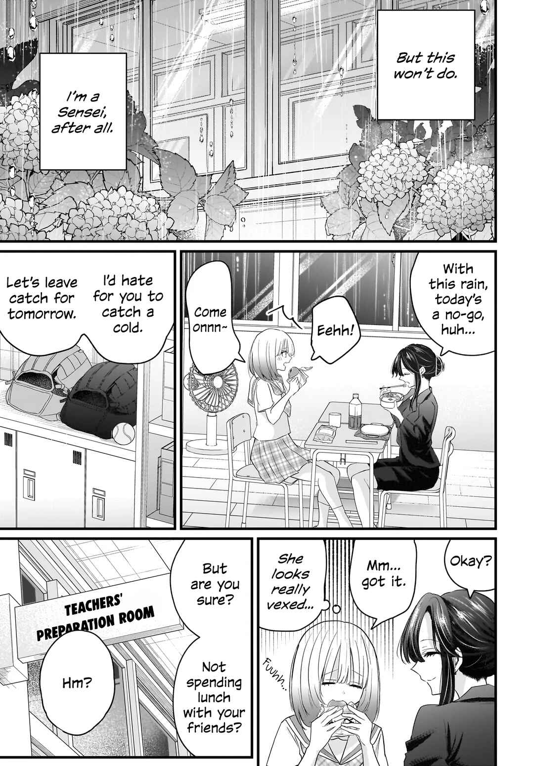 Hitodzuma Kyoushi ga Oshiego no Joshi koukousei ni do hamari suru Hanashi Chapter 2 - Page 5