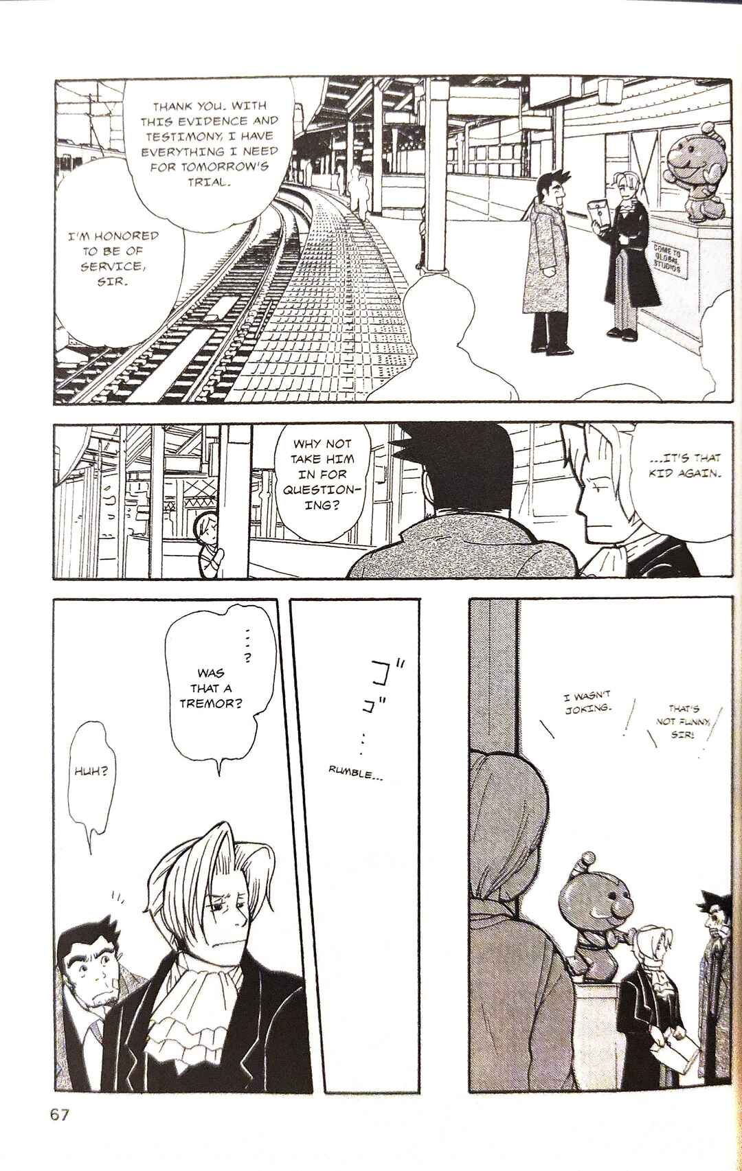 Gyakuten Saiban Official Anthology Comic: Naruhodou-hen Chapter 4 - Page 9