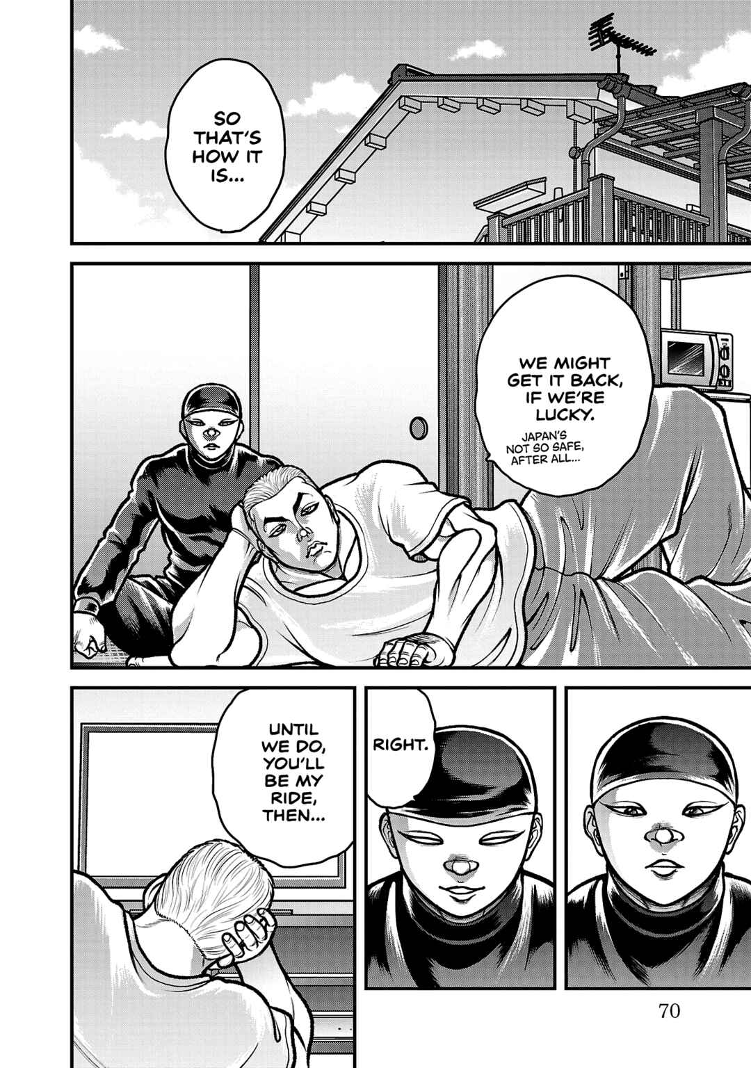 Baki Gaiden - Gaia to Sikorsky ~Tokidoki Nomura Futari Dakedo Sannin Kurashi~ Chapter 12 - Page 6