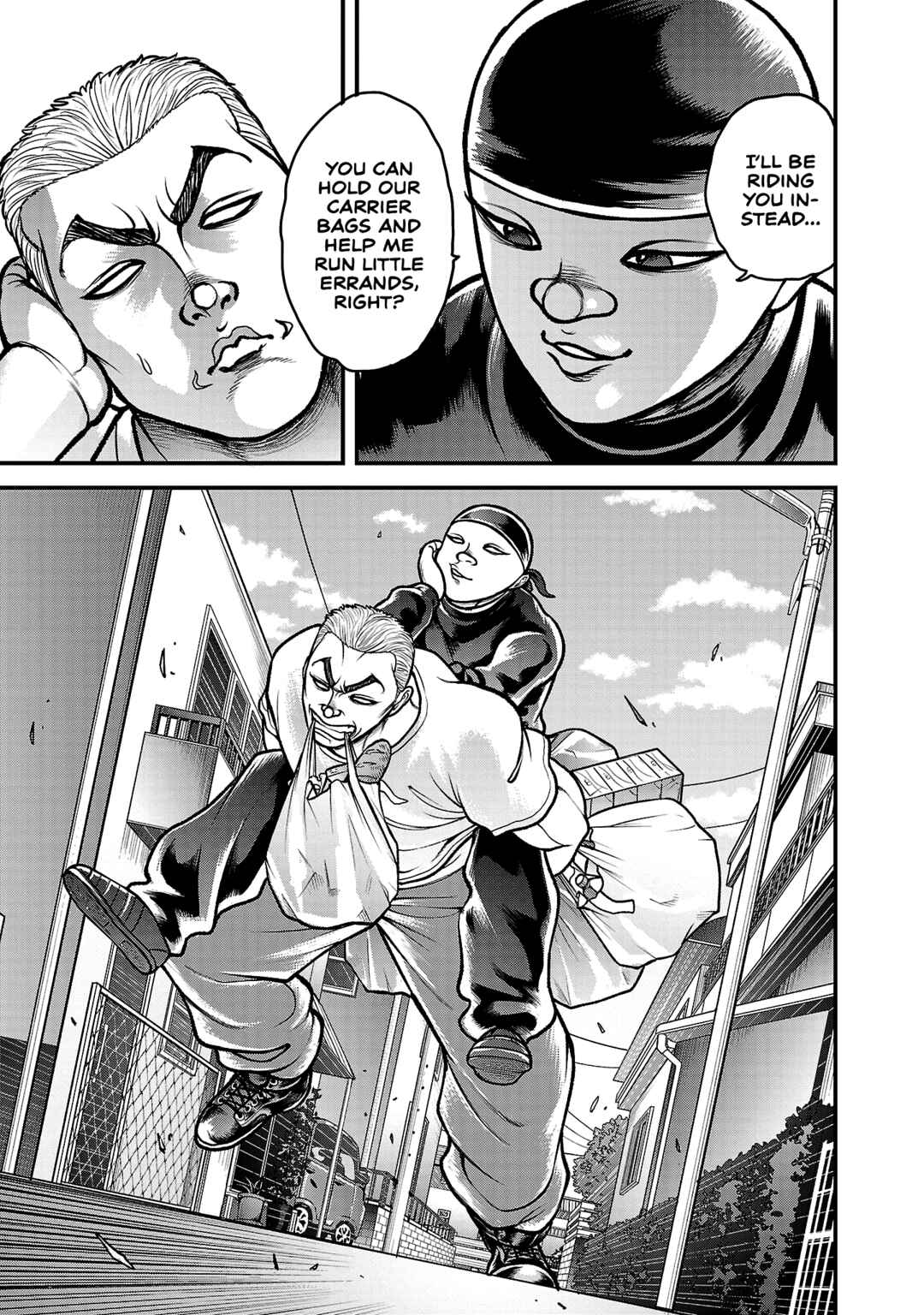 Baki Gaiden - Gaia to Sikorsky ~Tokidoki Nomura Futari Dakedo Sannin Kurashi~ Chapter 12 - Page 7