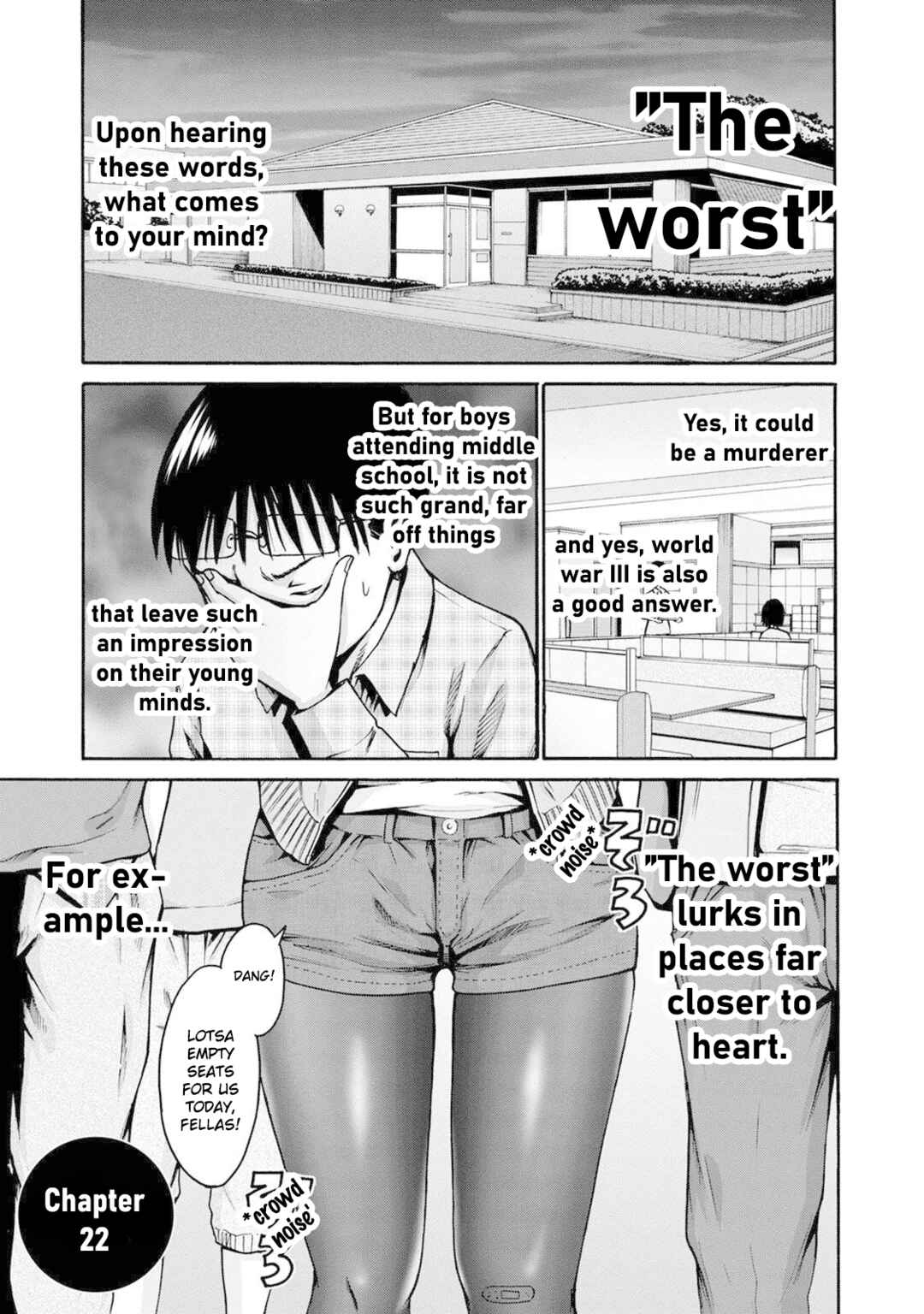 Waza to Miseteru Kamoi-san? Chapter 22 - Page 1