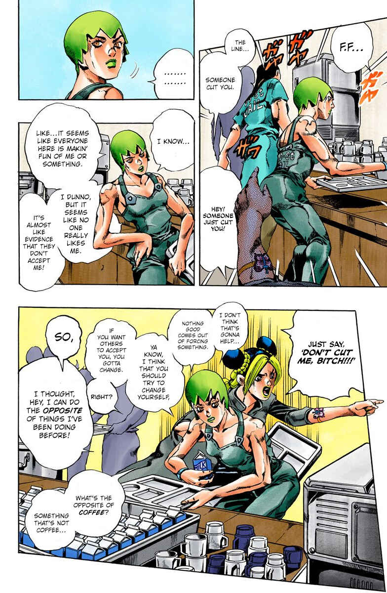 JoJo no Kimyou na Bouken: Part 6 - Stone Ocean Color-ban Chapter 51 - Page 2