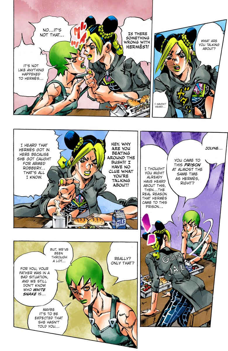JoJo no Kimyou na Bouken: Part 6 - Stone Ocean Color-ban Chapter 51 - Page 6