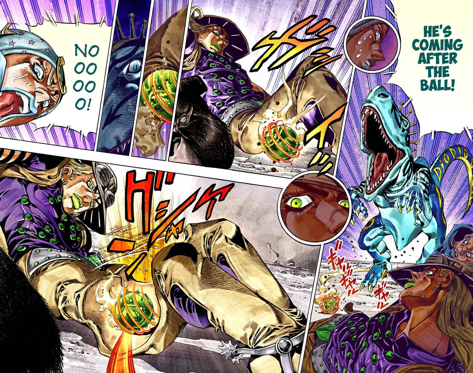 JoJo no Kimyou na Bouken: Part 7 - Steel Ball Run Color-ban Chapter 29 - Page 24