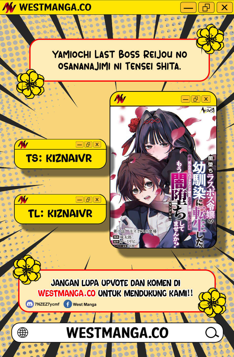 Yamiochi Last Boss Reijou no Osananajimi ni Tensei Shita. Ore ga Shindara Bad End Kakutei nanode Saikyou ni Natta kedo, Mou Yamiochi "Yandereka" Shitemasen ka? Chapter 12 - Page 1