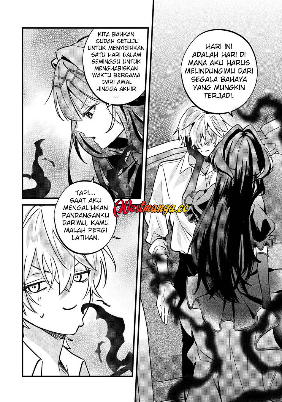 Yamiochi Last Boss Reijou no Osananajimi ni Tensei Shita. Ore ga Shindara Bad End Kakutei nanode Saikyou ni Natta kedo, Mou Yamiochi "Yandereka" Shitemasen ka? Chapter 12 - Page 14