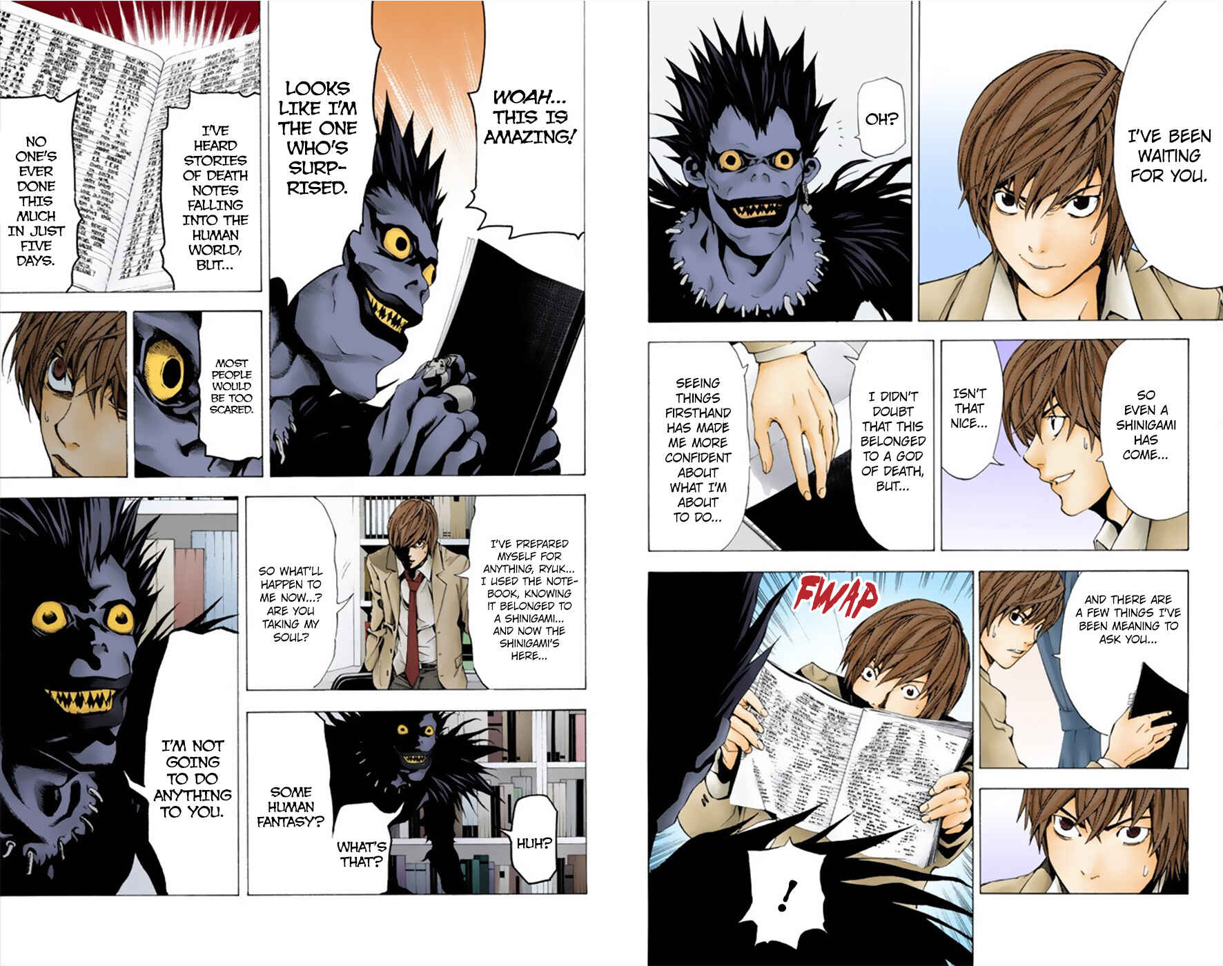 Death Note (Official Colored) Chapter 1 - Page 12