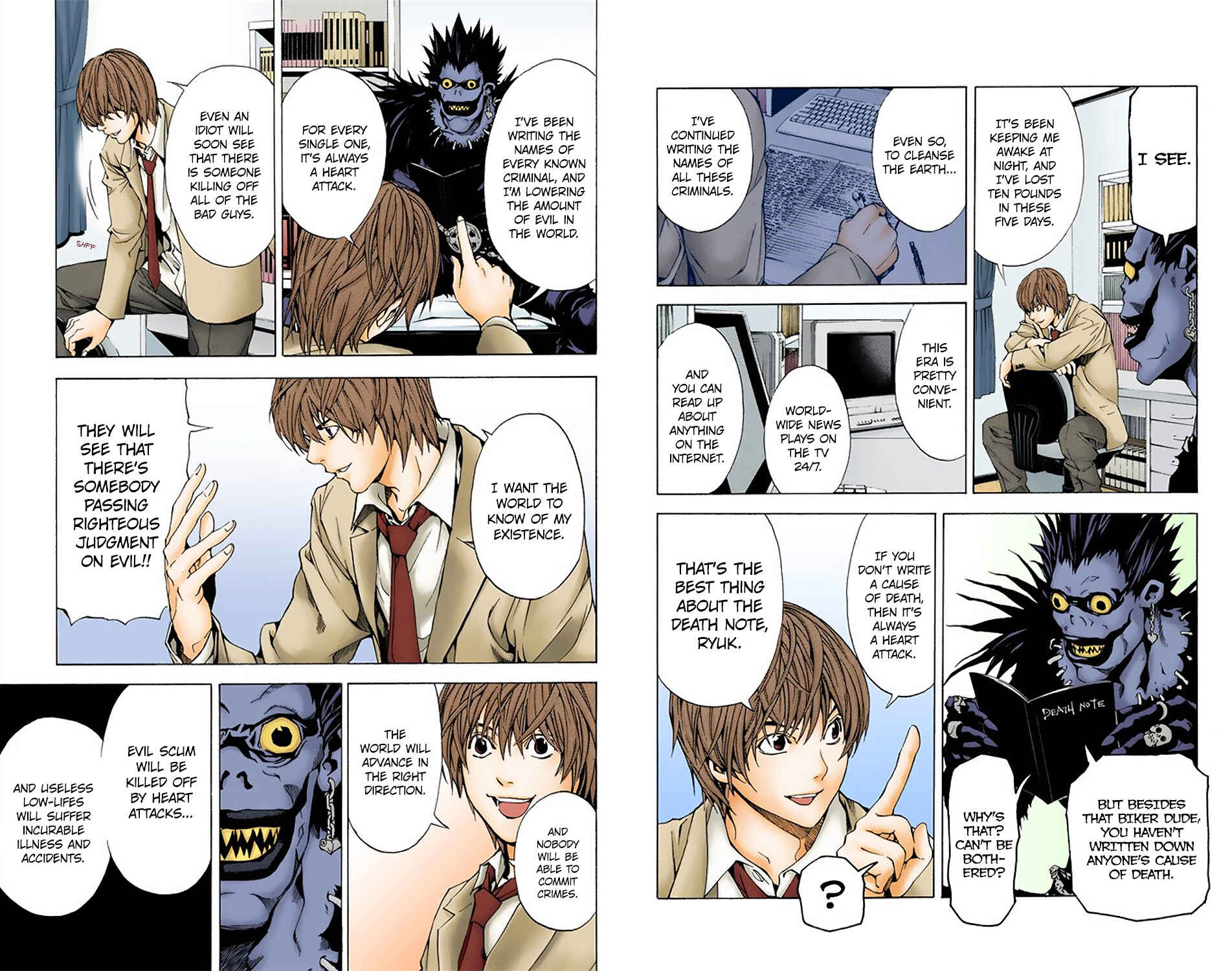 Death Note (Official Colored) Chapter 1 - Page 25