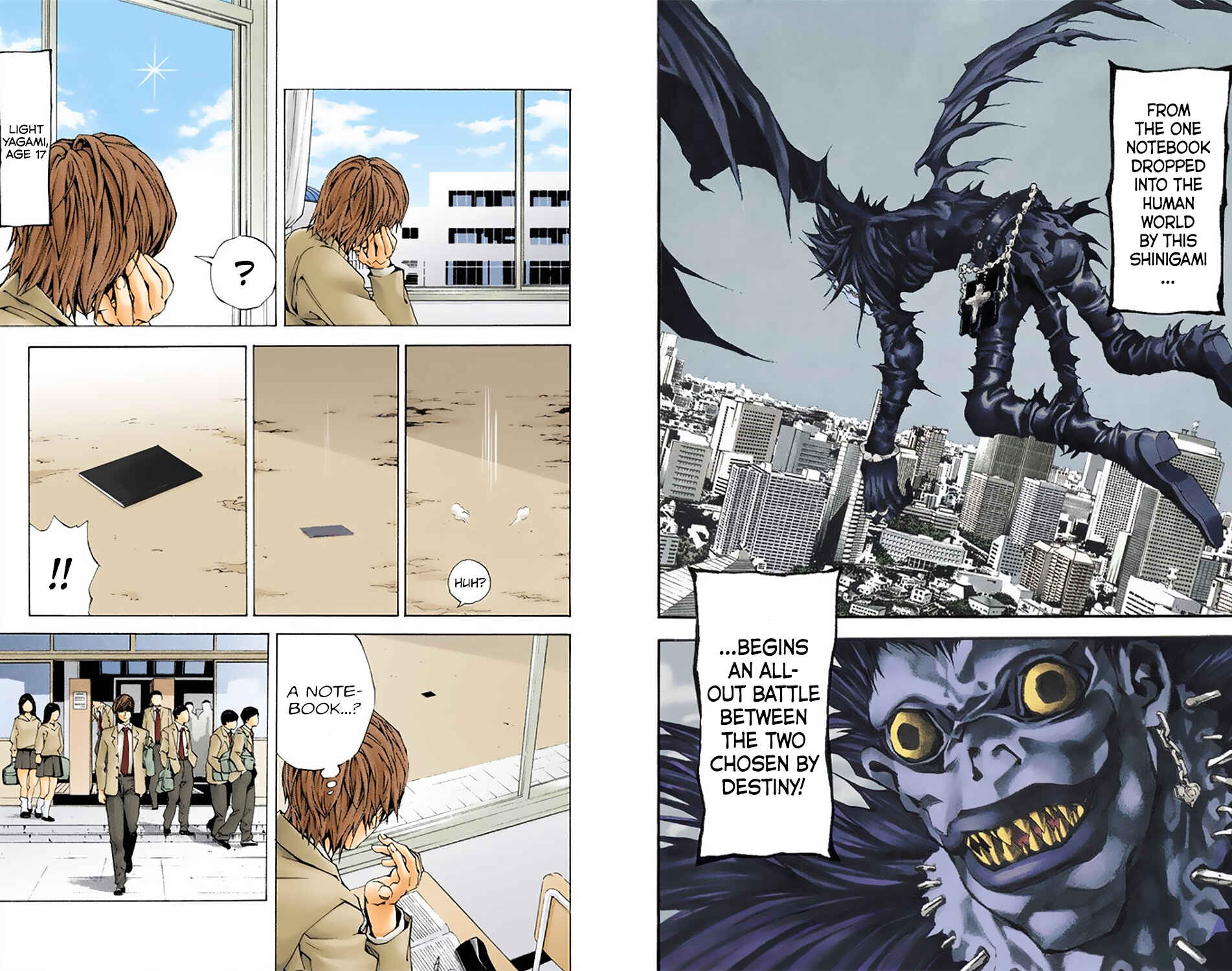 Death Note (Official Colored) Chapter 1 - Page 7