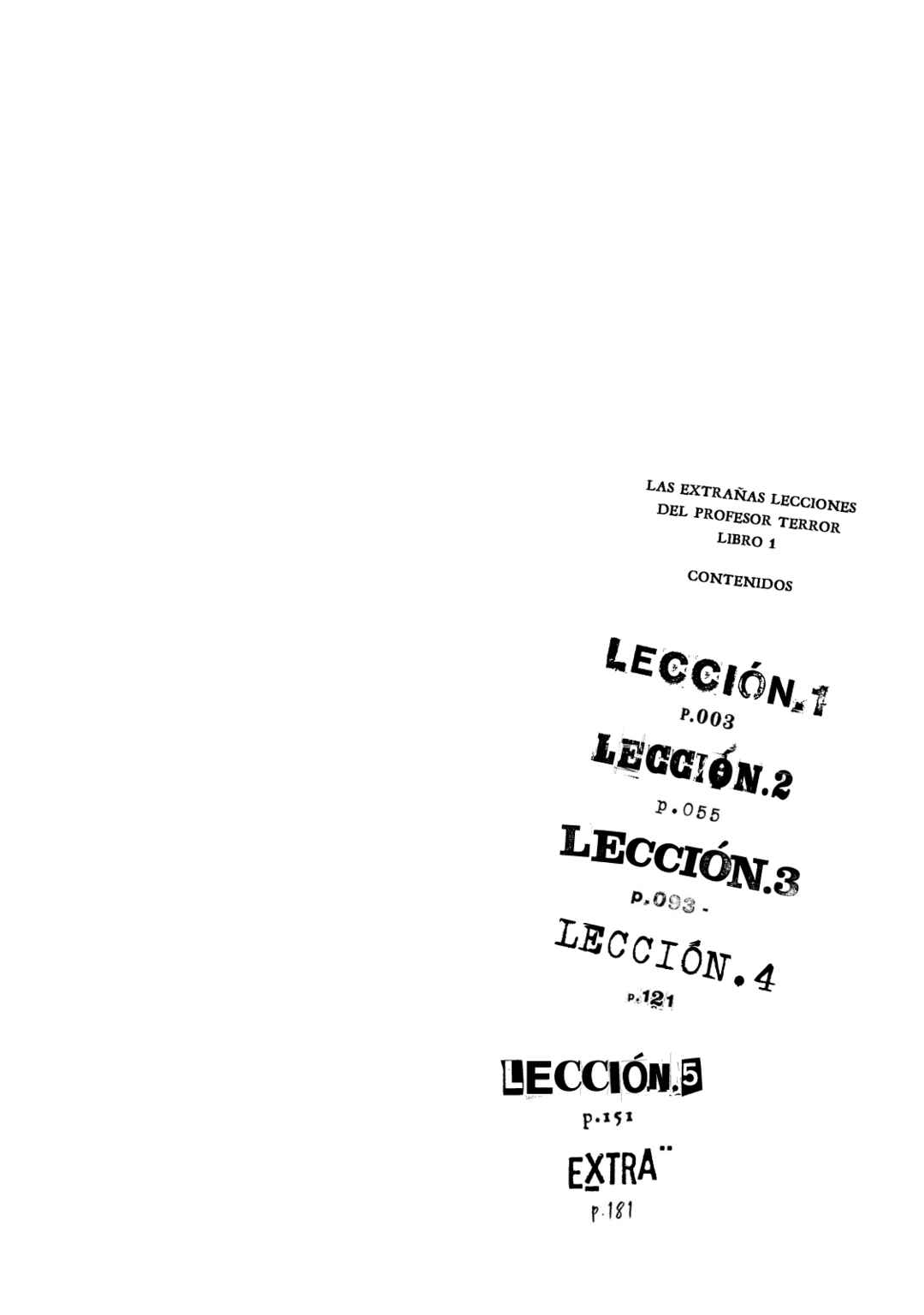 Strange Lessons by Professor Terror Chapter 1 - Page 3