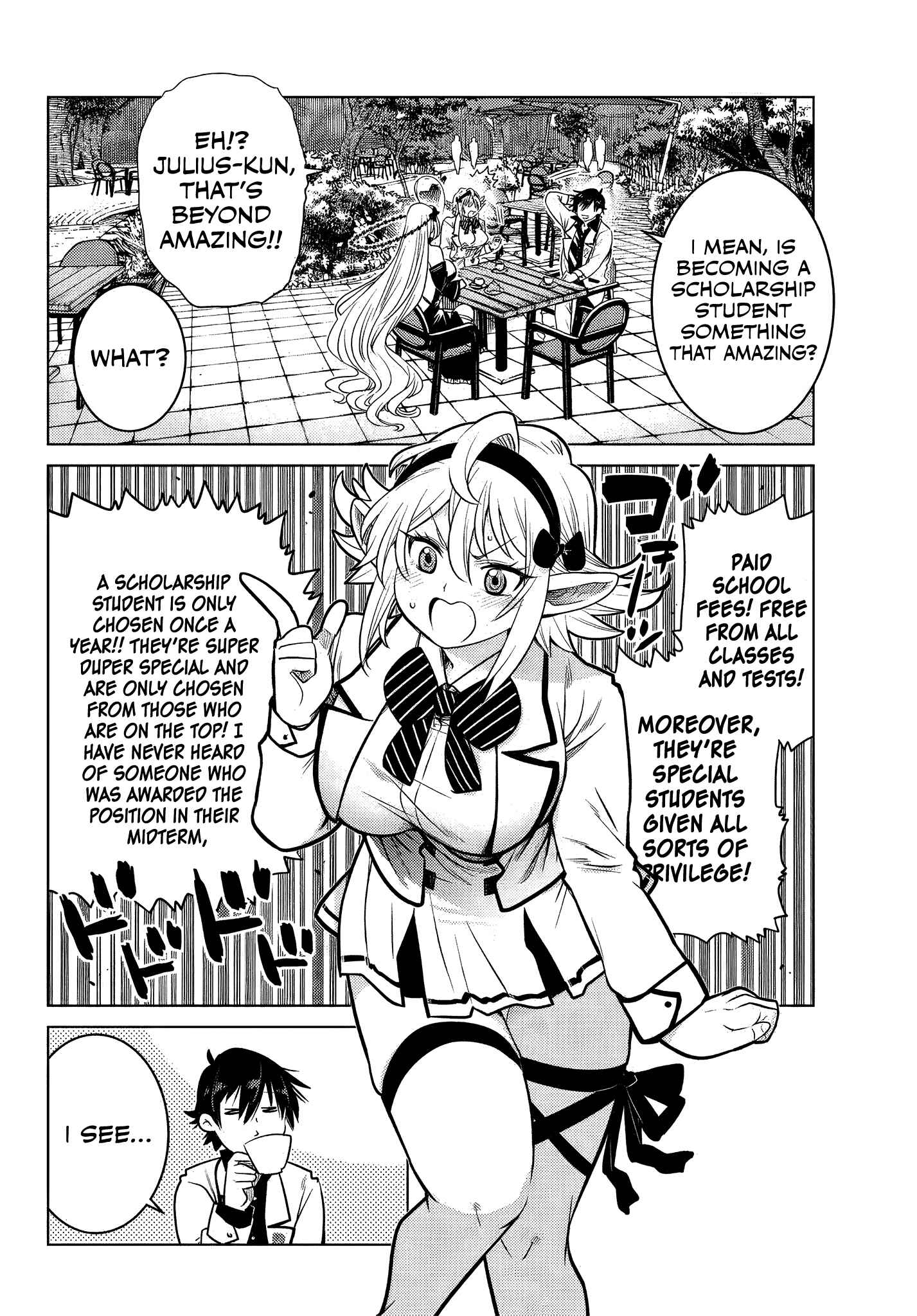 Ochikobore Datta Ani ga Jitsuha Saikyou ~Shijou Saikyou no Yuusha wa Tensei-shi, Gakuen de Mujikaku ni Musou Suru~ Chapter 6.3 - Page 4