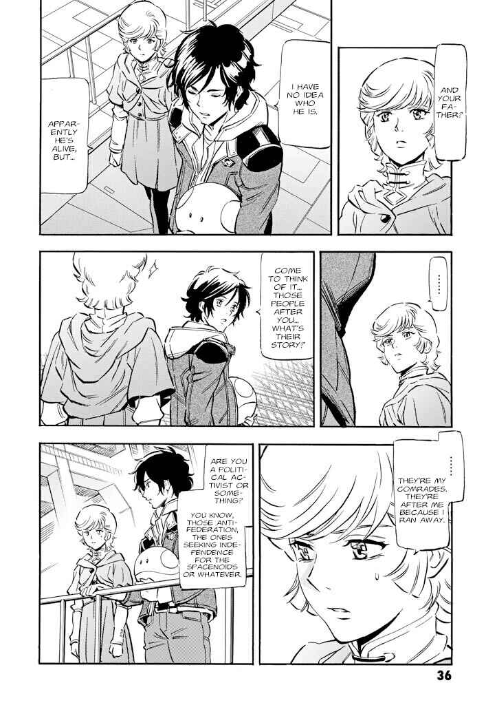 Mobile Suit Gundam UC (Unicorn) - Bande Dessinée Chapter 6 - Page 36