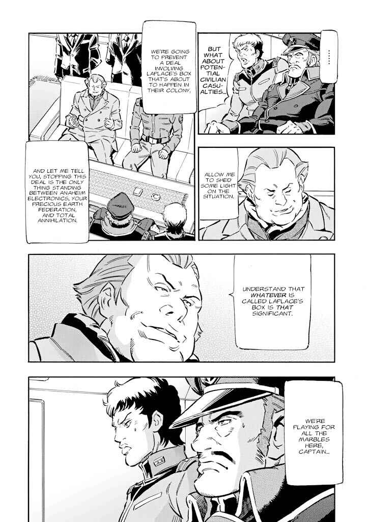 Mobile Suit Gundam UC (Unicorn) - Bande Dessinée Chapter 6 - Page 7