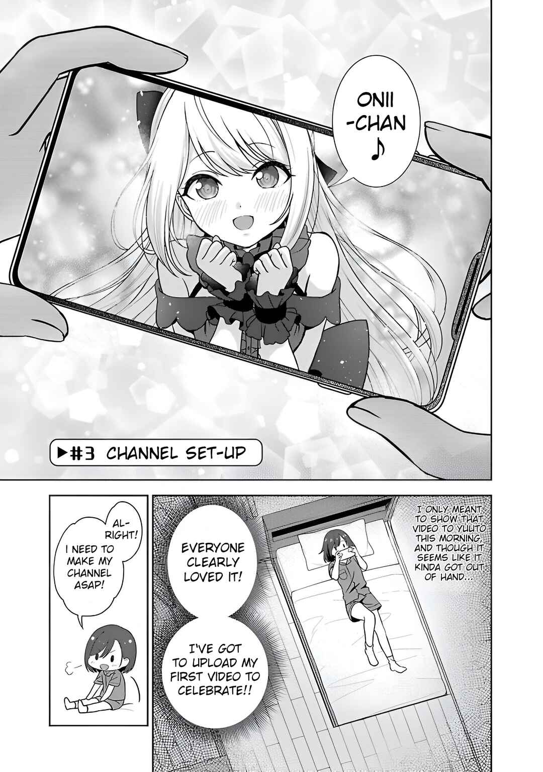 Shitsurenshita node Vtuber Hajimetara Toshiue no Onee-san ni Motemashita Chapter 3 - Page 1