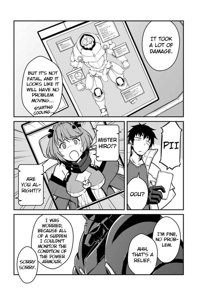 Mezametara Saikyou Soubi to Uchuusen-mochi datta node, Ikkodate Mezashite Youhei to shite Jiyuu ni Ikitai Chapter 20.1 - Page 14
