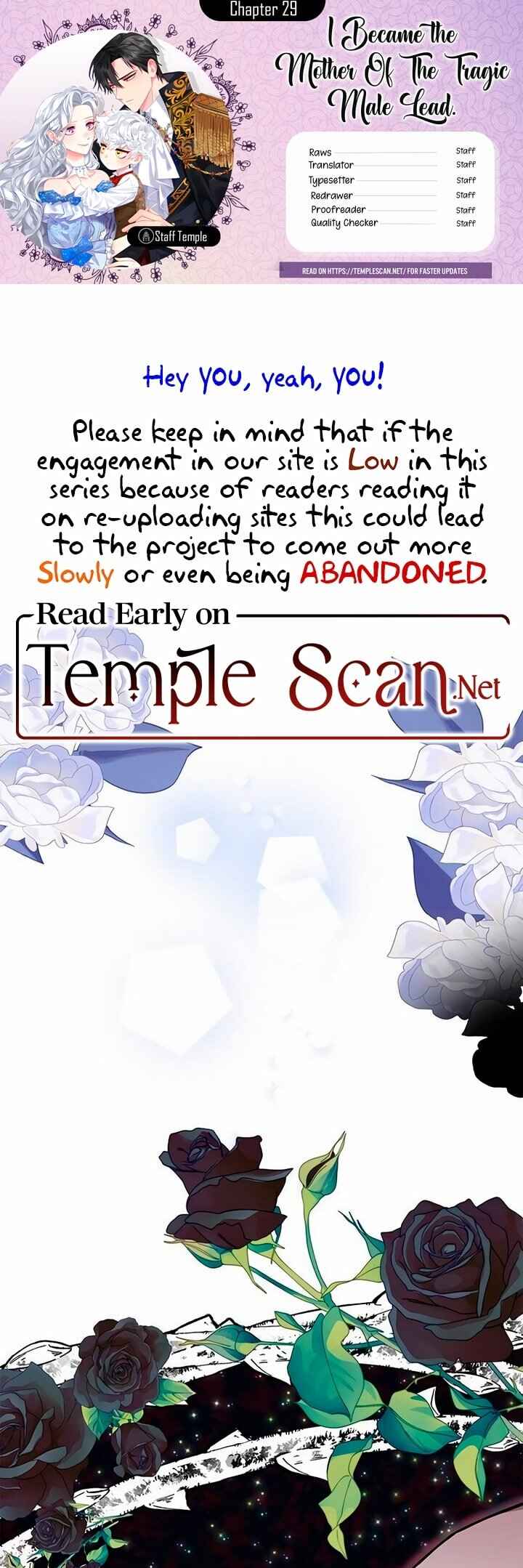 I Became the Mother of the Evil Male Lead Chapter 29 - Page 1