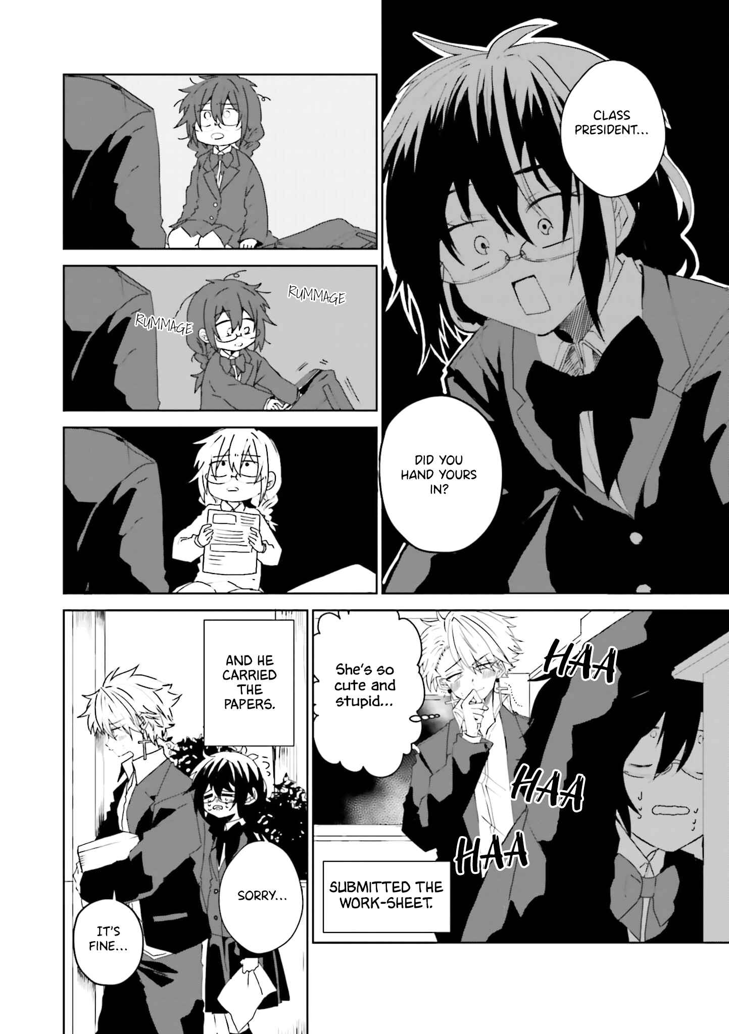 Iincho to Furyou-kun Chapter 4.5 - Page 8
