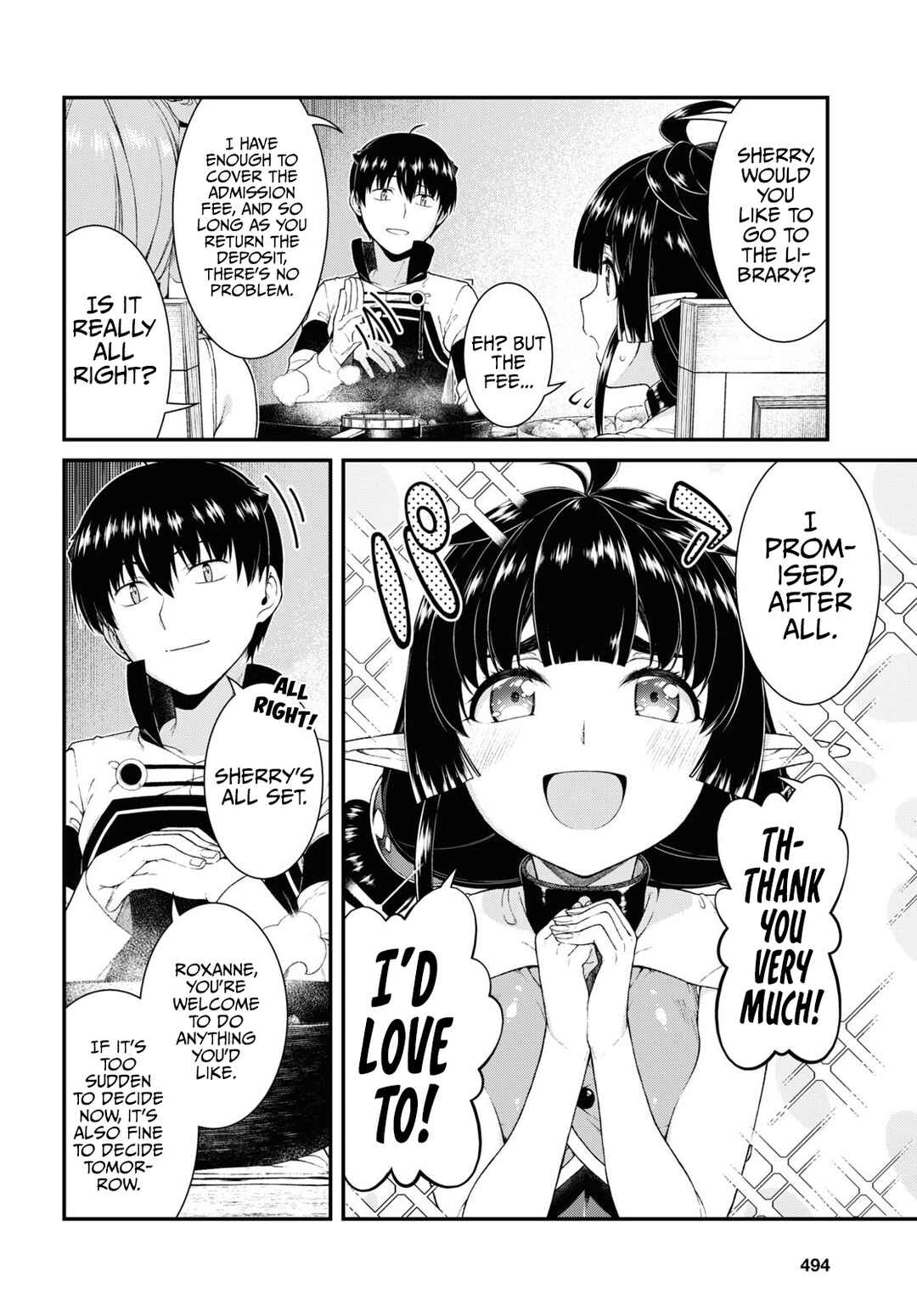 Isekai Meikyuu de Harem o Chapter 62 - Page 7