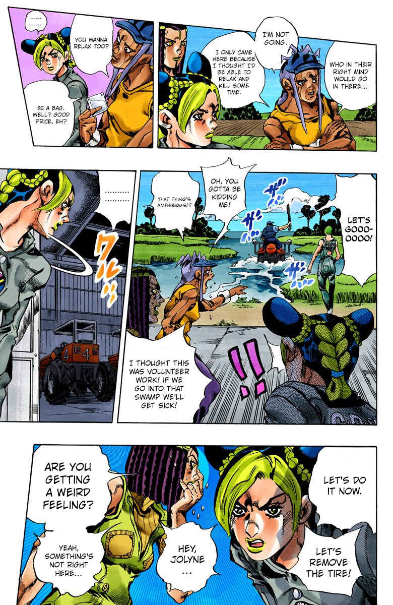 JoJo no Kimyou na Bouken: Part 6 - Stone Ocean Color-ban Chapter 27 - Page 11
