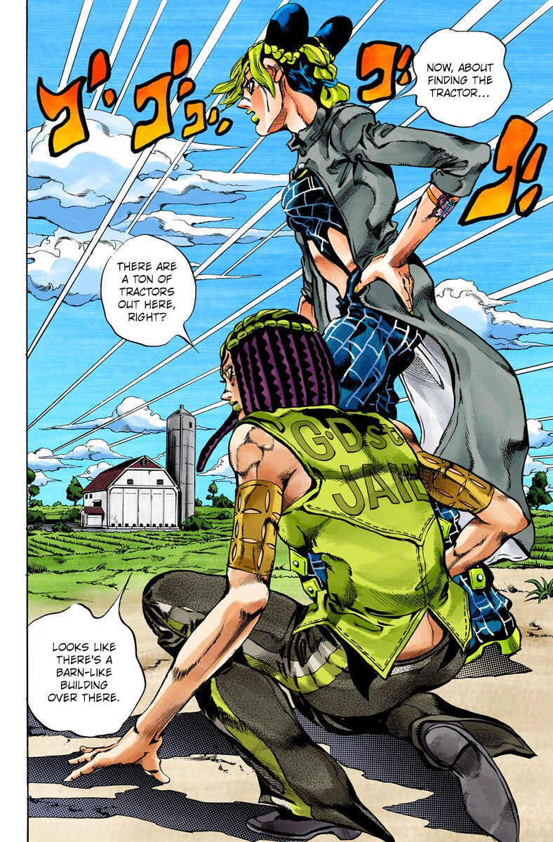 JoJo no Kimyou na Bouken: Part 6 - Stone Ocean Color-ban Chapter 27 - Page 2