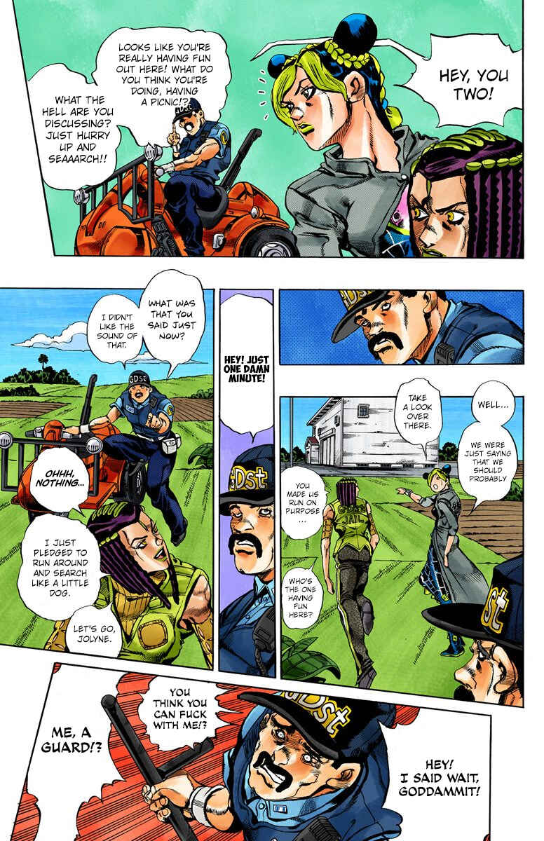 JoJo no Kimyou na Bouken: Part 6 - Stone Ocean Color-ban Chapter 27 - Page 3