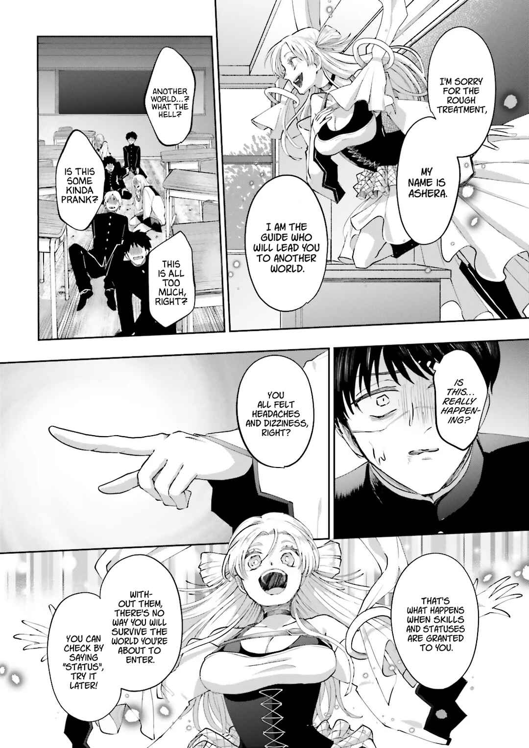 Classmate wa Isekai de Yuusha ni Natta kedo, Ore dake Gendai Nihon ni Okizari ni Narimashita Chapter 1 - Page 19