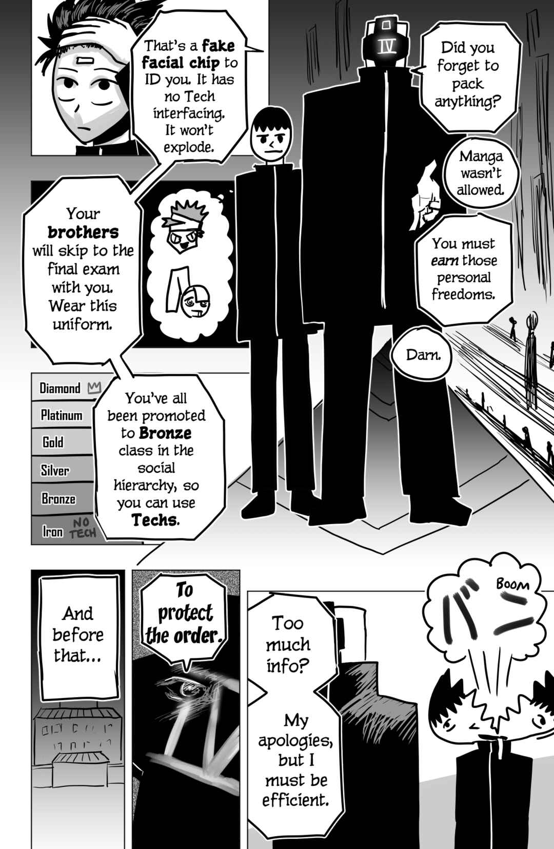 TEKNO: Sci-Fi Shonen Manga! Chapter 2 - Page 4